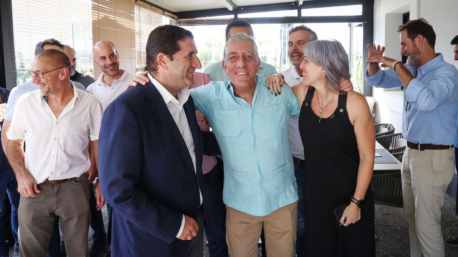 Homenaje a José Antonio Muñoz, policía nacional, por su jubilación.