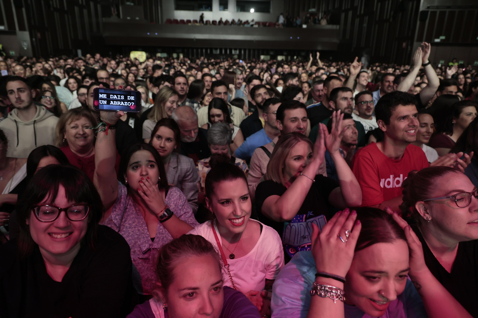 Las imágenes del concierto de Andy y Lucas