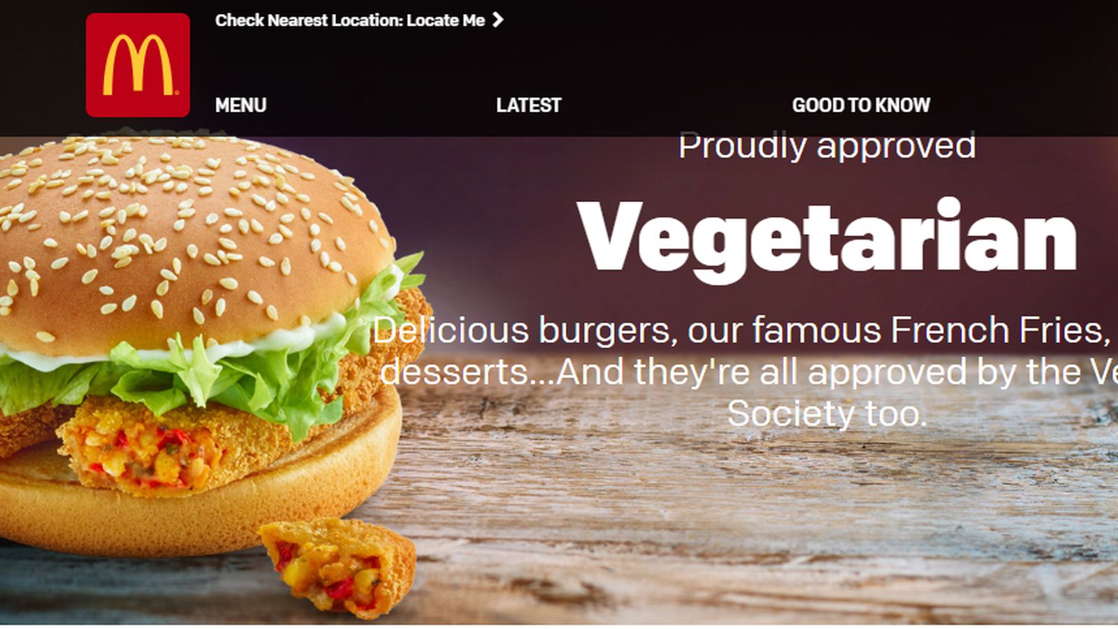 La 'veggie burger'