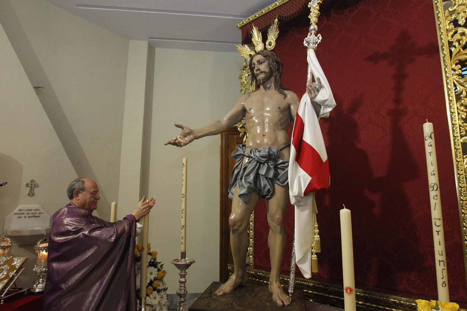 Fotogalería bendición Señor de la Vida. Parroquia Montserrat. Almería