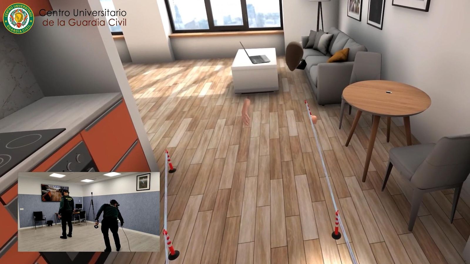 Captura de pantalla de una escena del crimen.