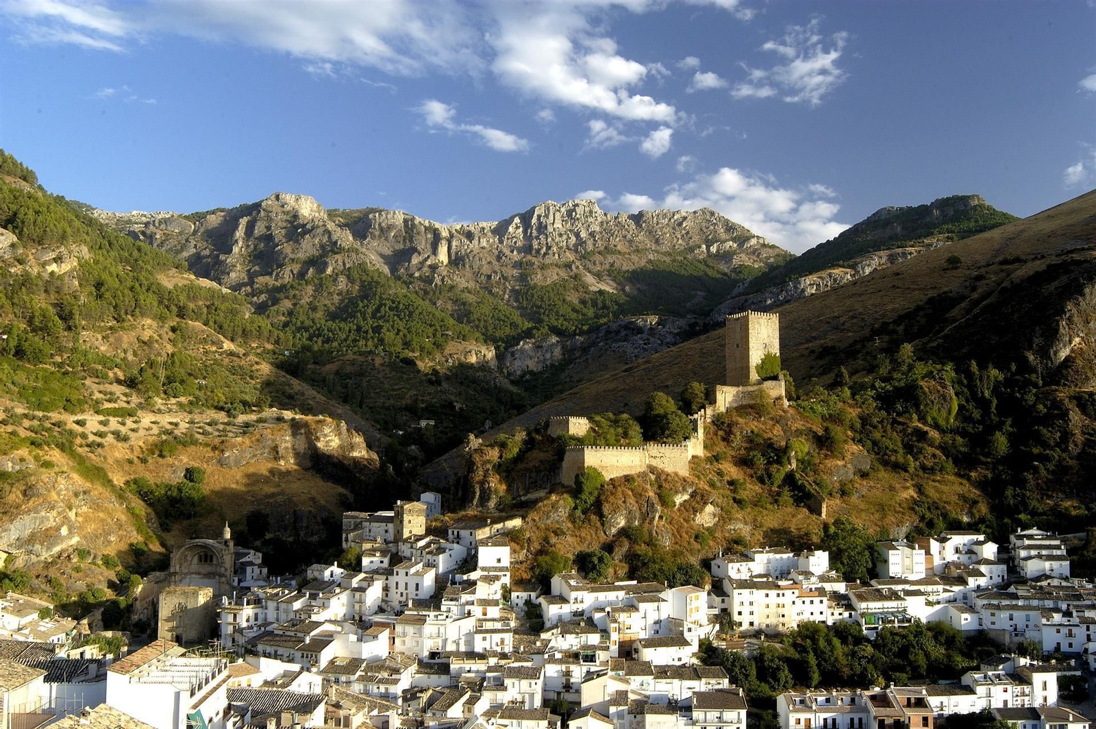 Panorámica de la ciudad de Cazorla.
