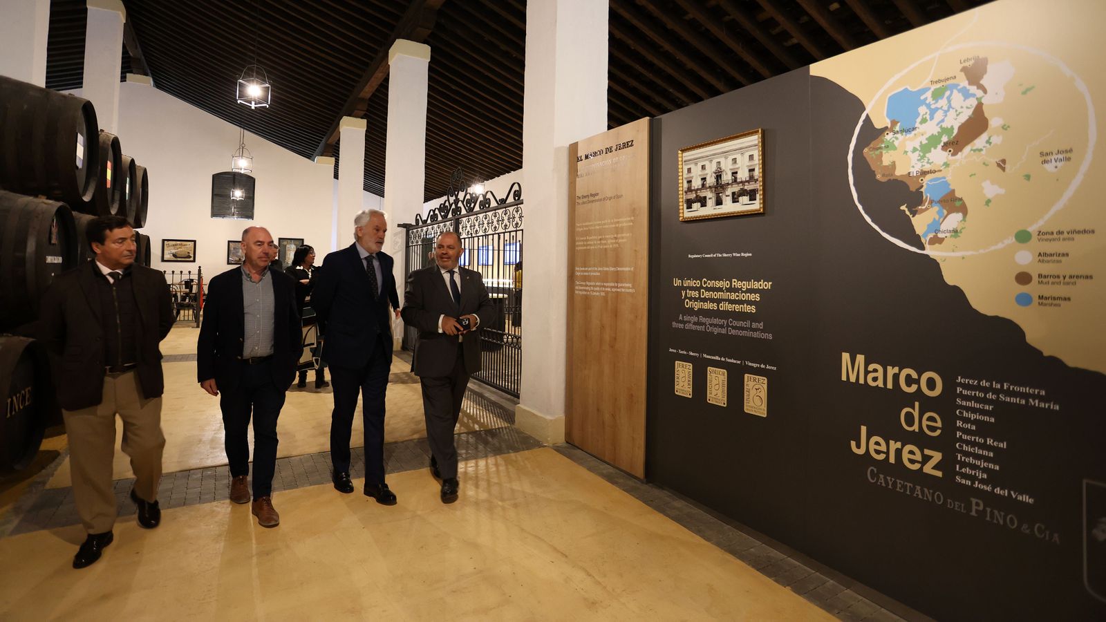 Presentación de los vinos VORS de Cayetano del Pino en Jerez