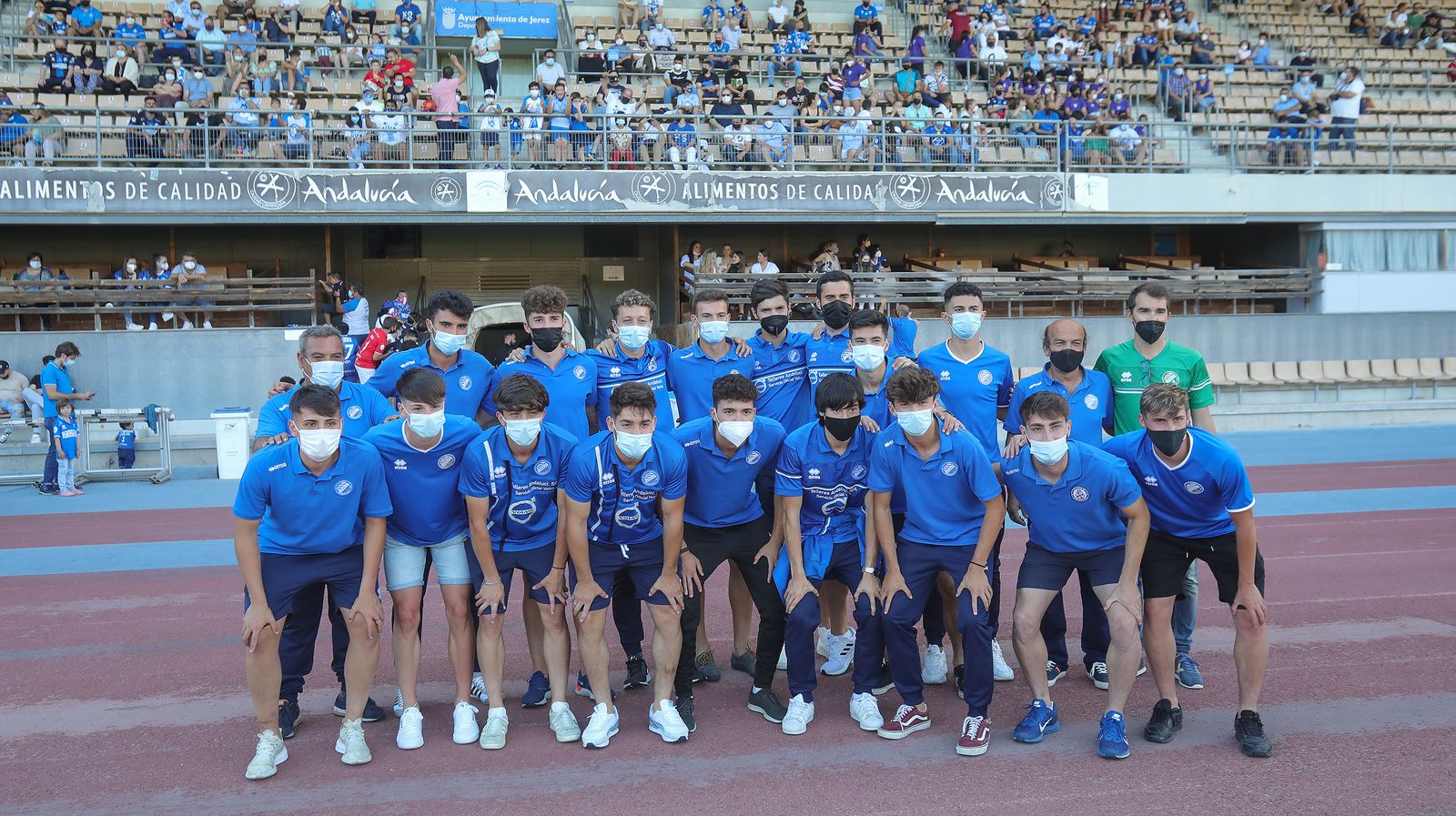 Fiesta del ascenso del Xerez DFC en Chapín