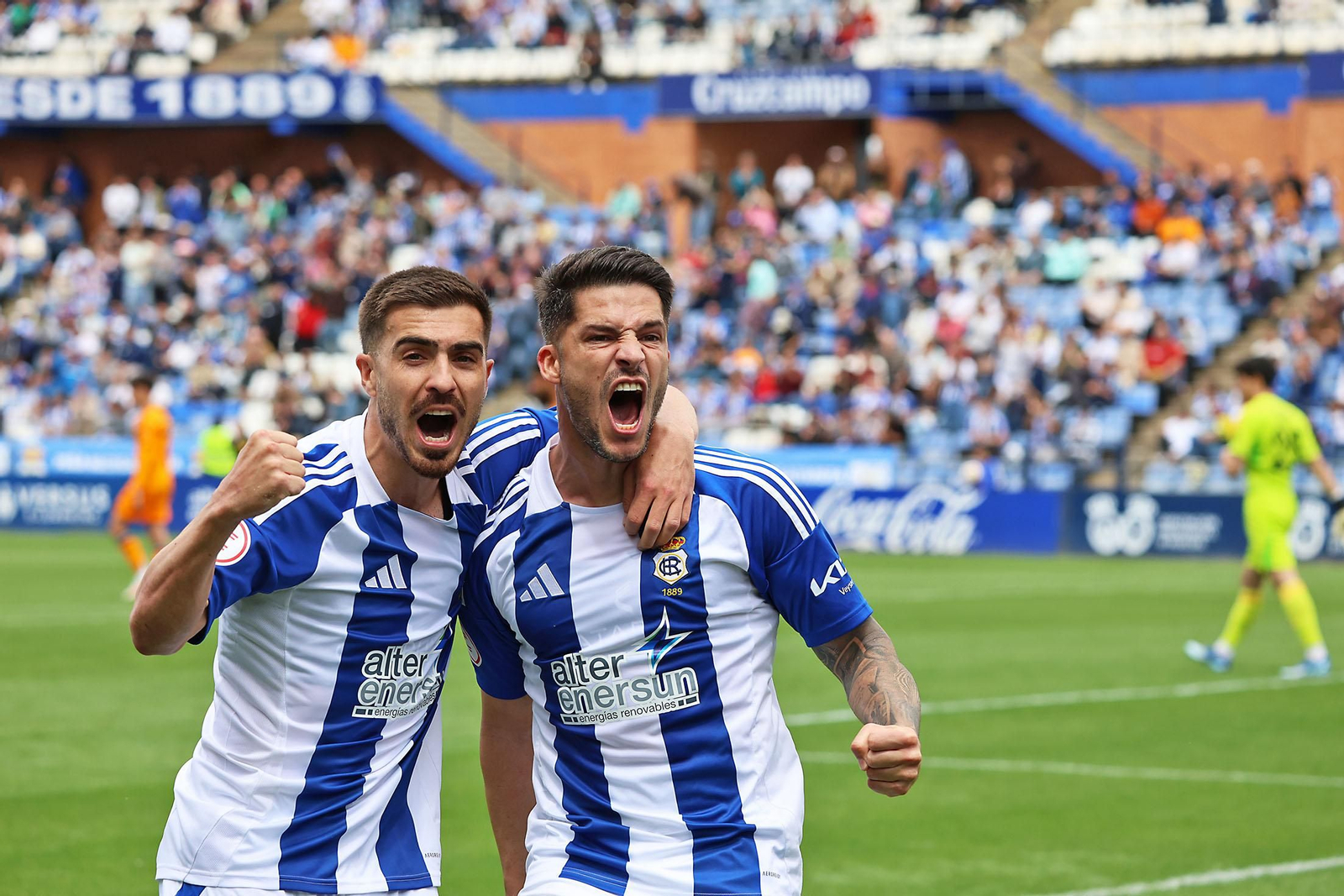 Las imágenes del Recreativo de Huelva- Real Madrid Castilla