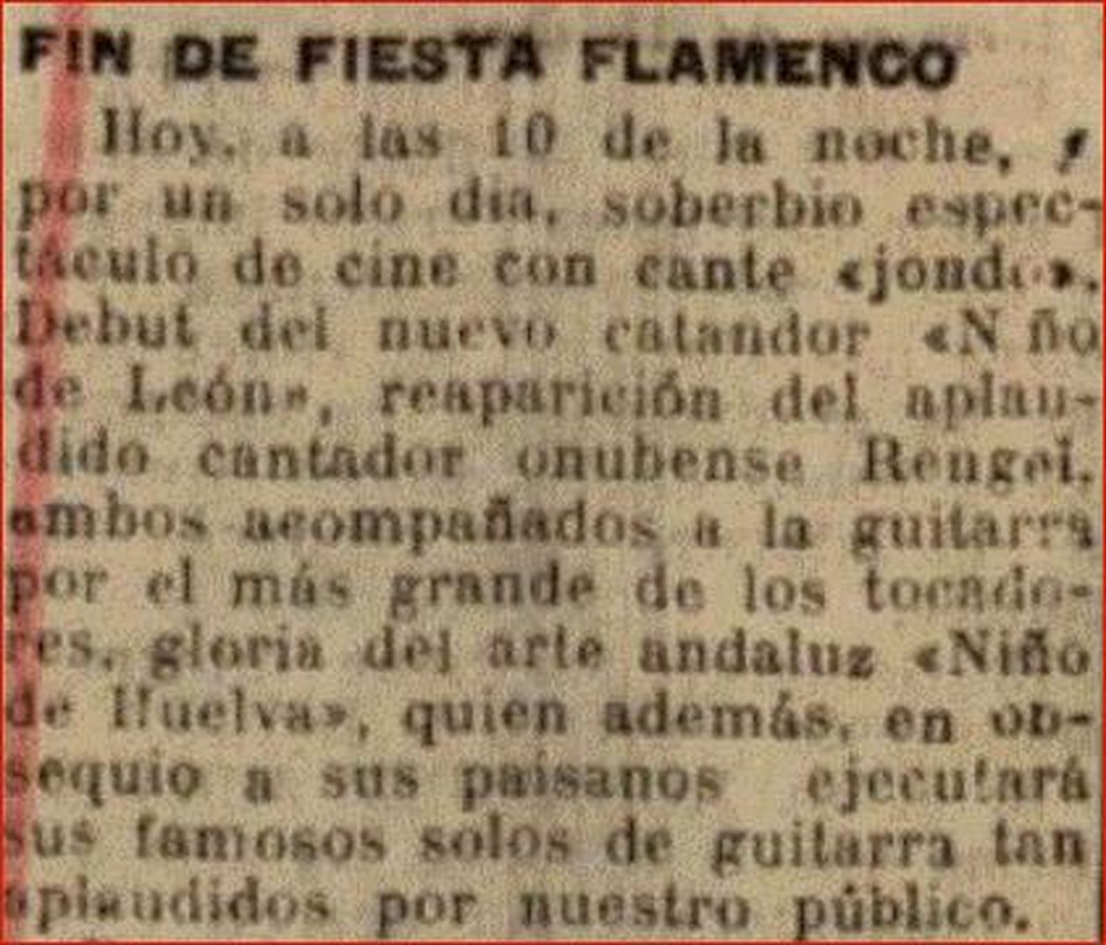 1. Diario de Huelva, 2 febrero 1934