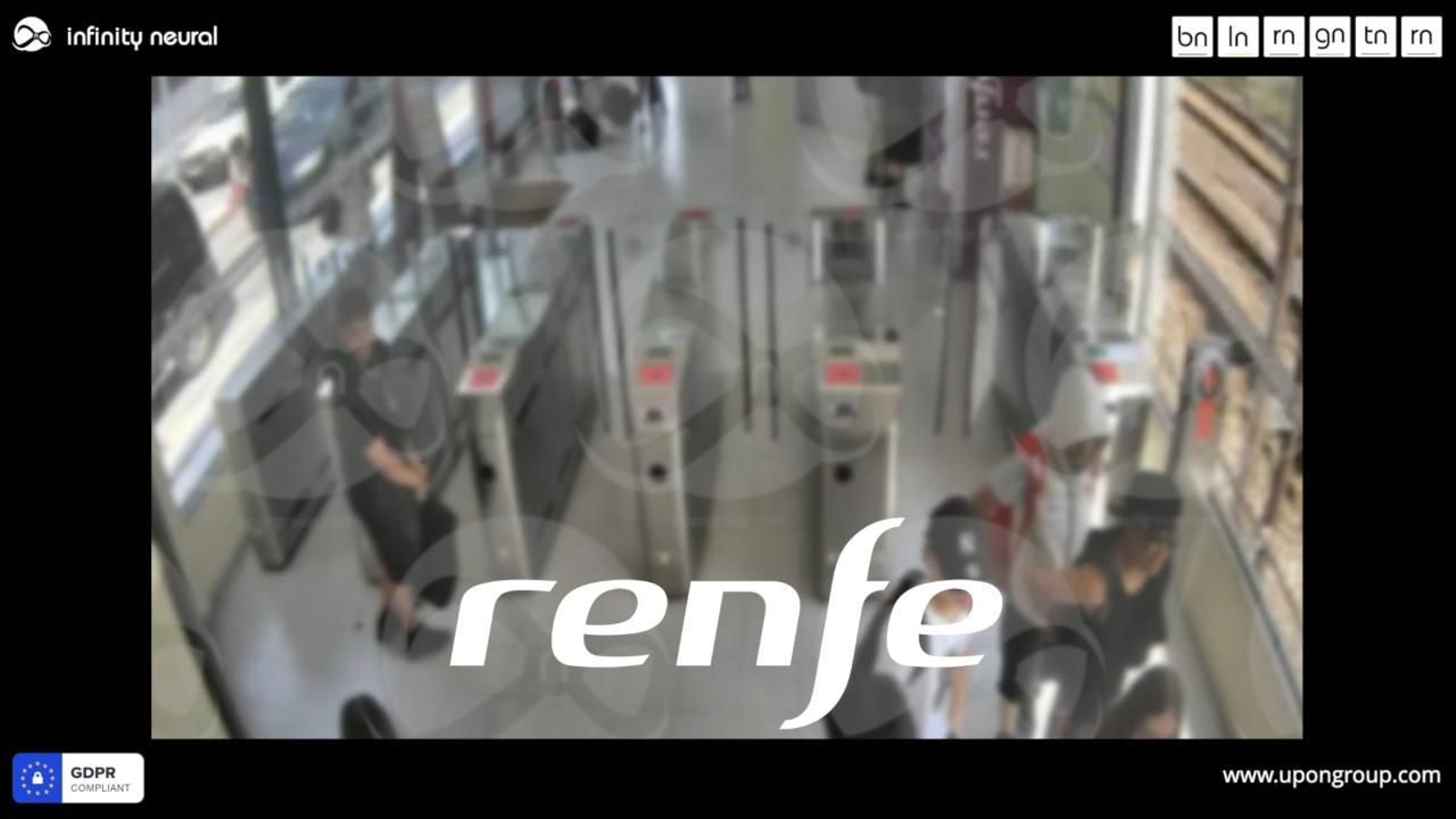 Cómo funcionan los sistemas inteligentes de videovigilancia de Renfe en Cercanías Sevilla