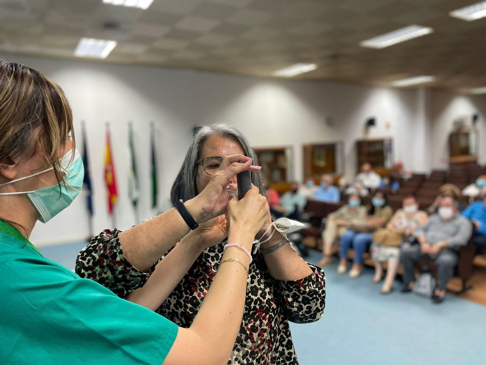 La jornada de asma incluye un taller práctico de inhaladores