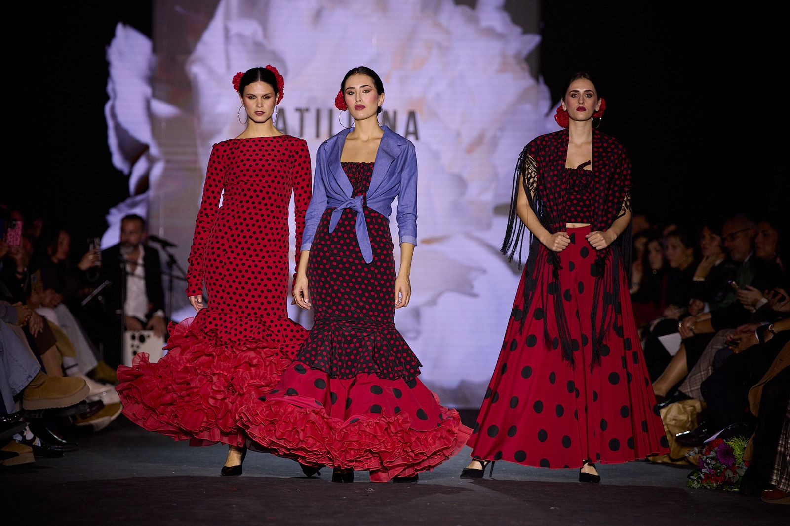 El desfile de Cátedra Internacional de Moda Flamenca Flamentex en We Love Flamenco 2026, todas las fotos