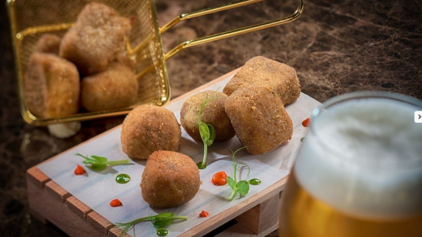 Selección de croquetas de Tablafina.