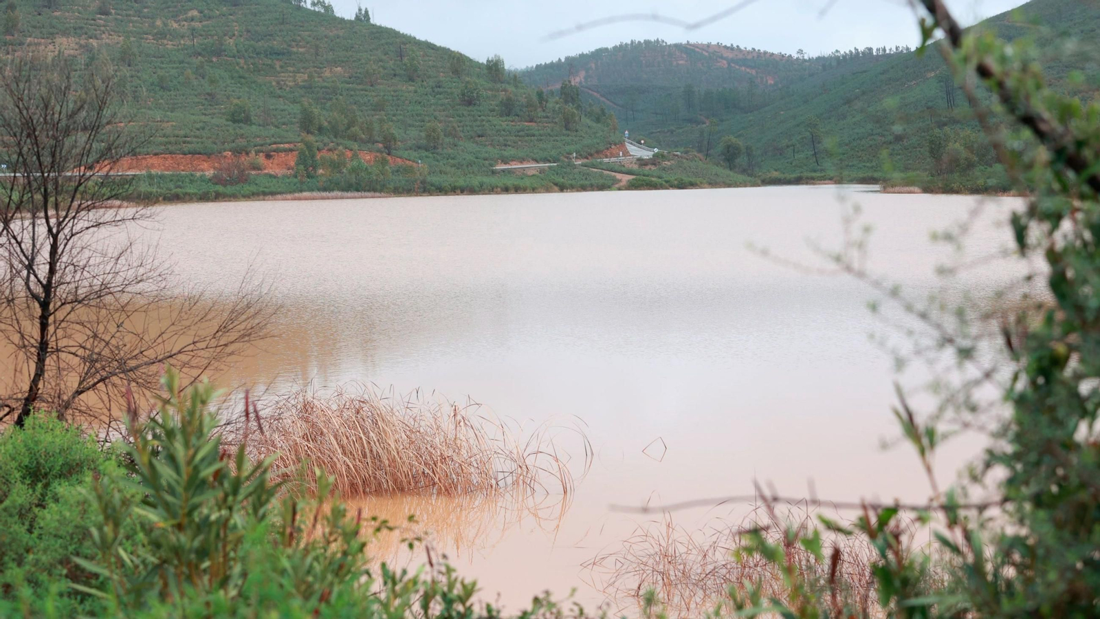 Embalse Monte Félix-Toril, en Almonaster la Real.
