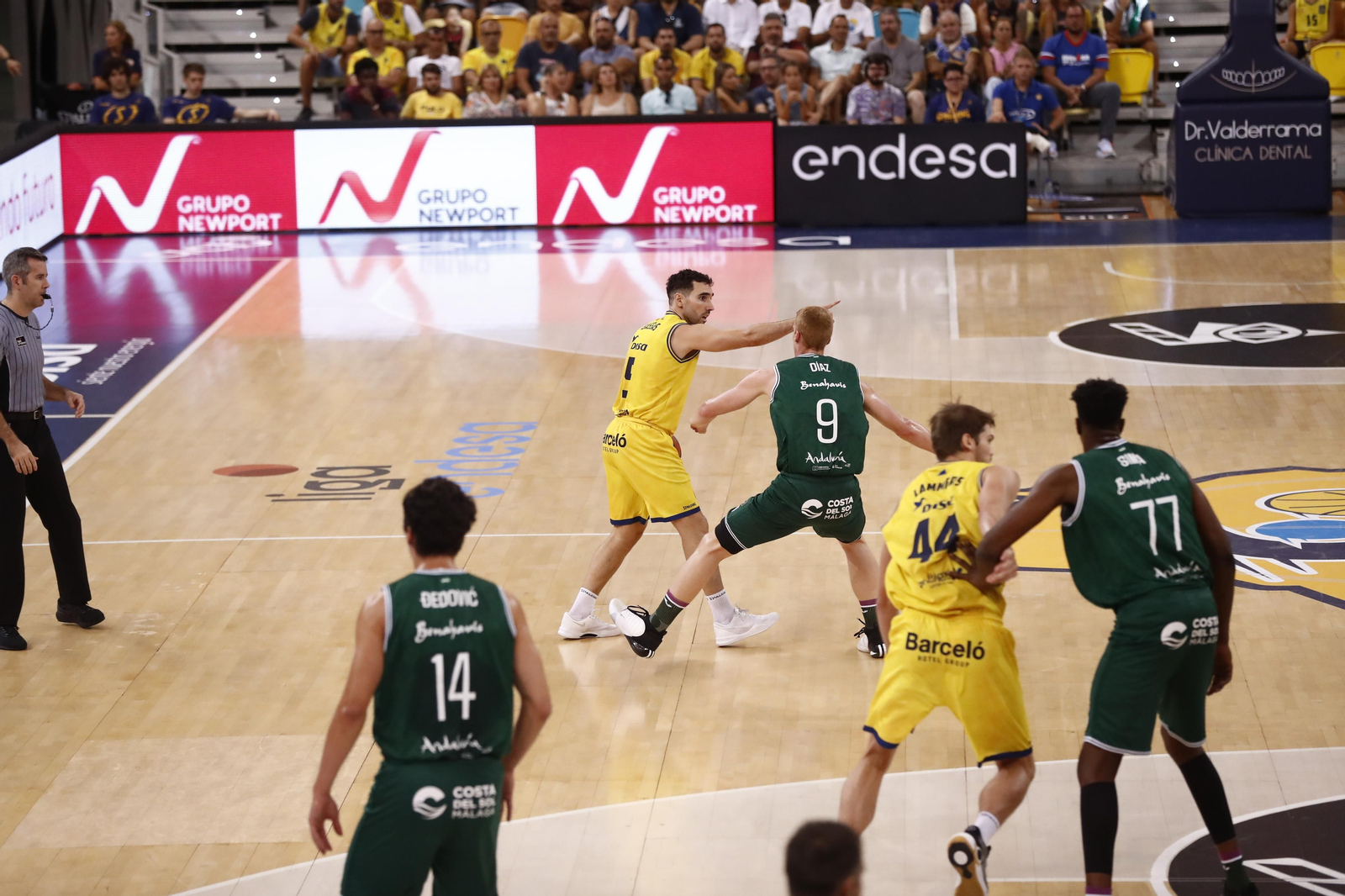 El Dreamland Gran Canaria-Unicaja, en fotos