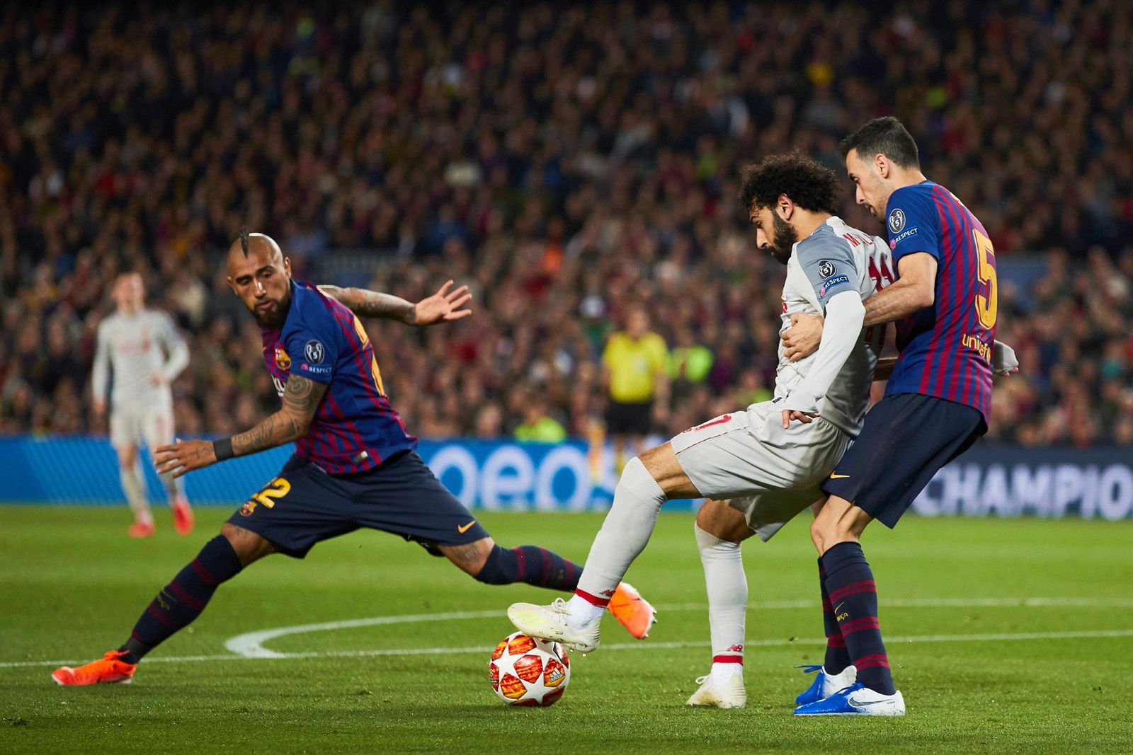 Las imágenes del Barça - Liverpool de semifinales de Champions League