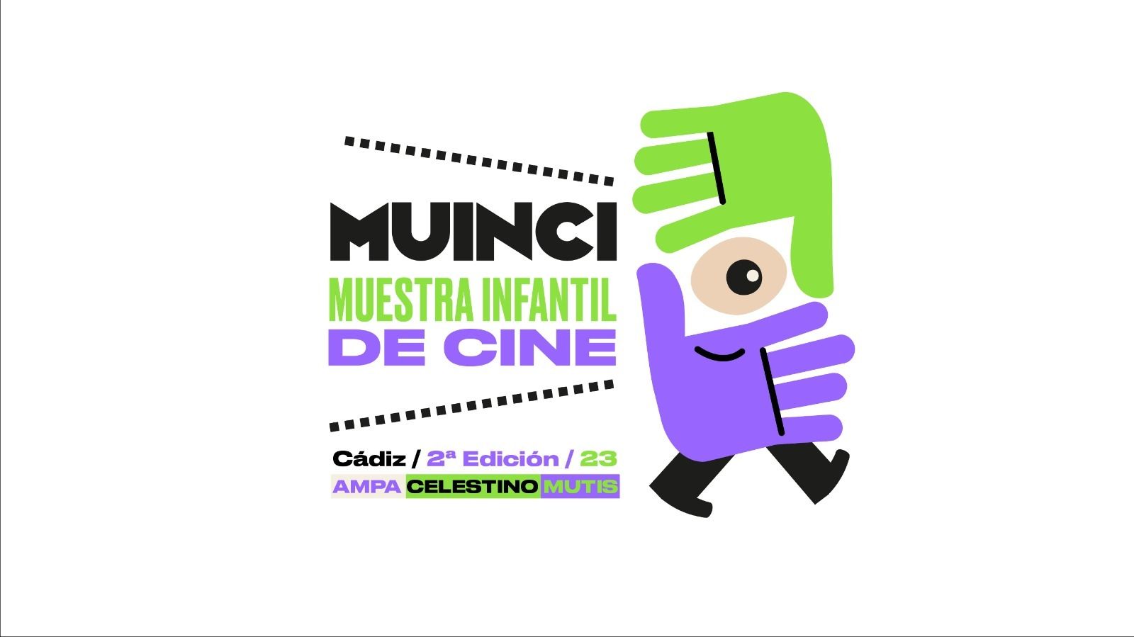 El cartel de la cita.