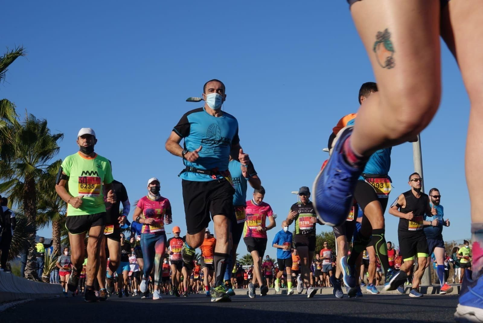 Las fotos de la Media Maratón de Málaga 2021