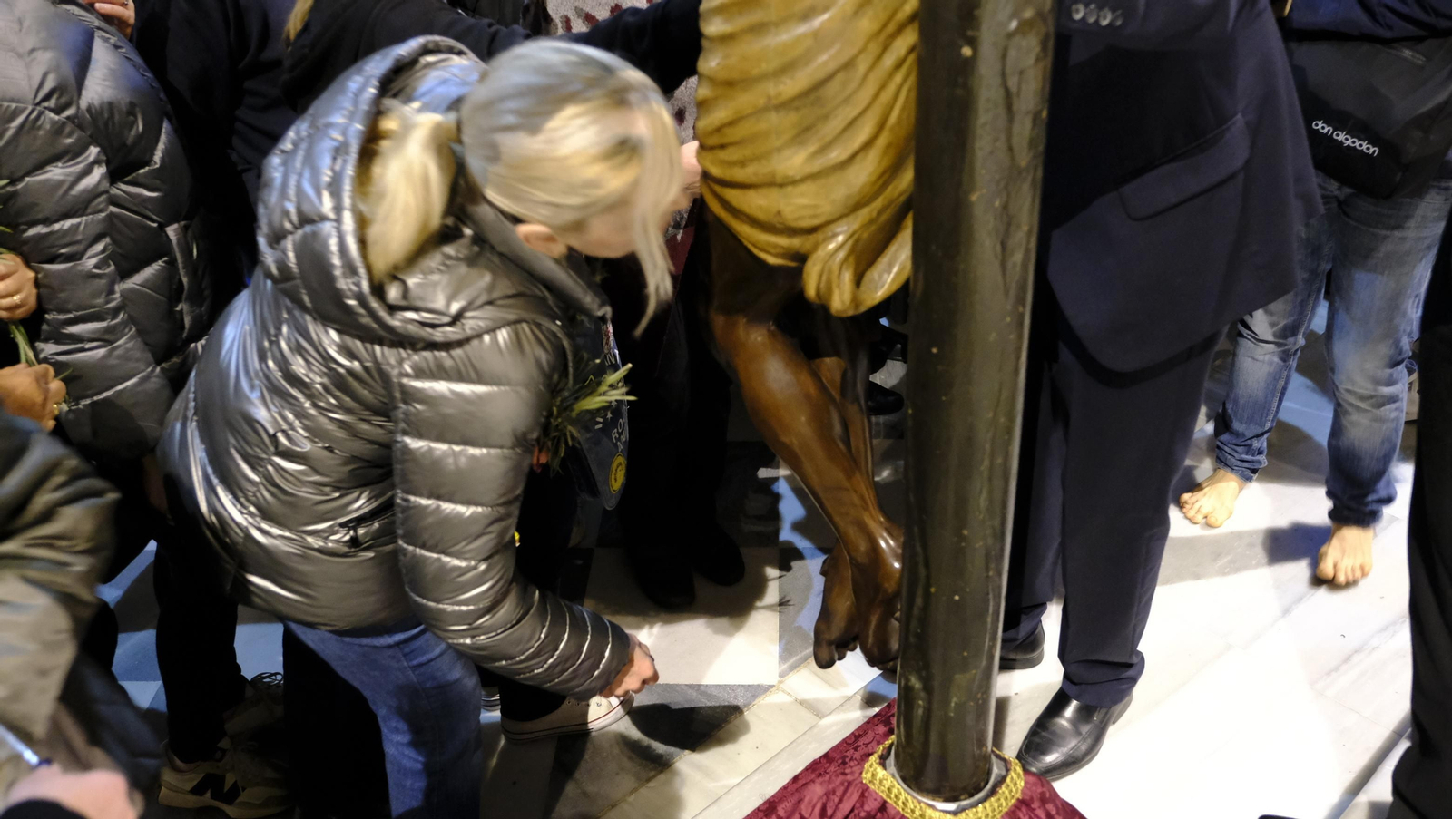 Las imágenes del Vía Crucis del Cristo de la Escucha