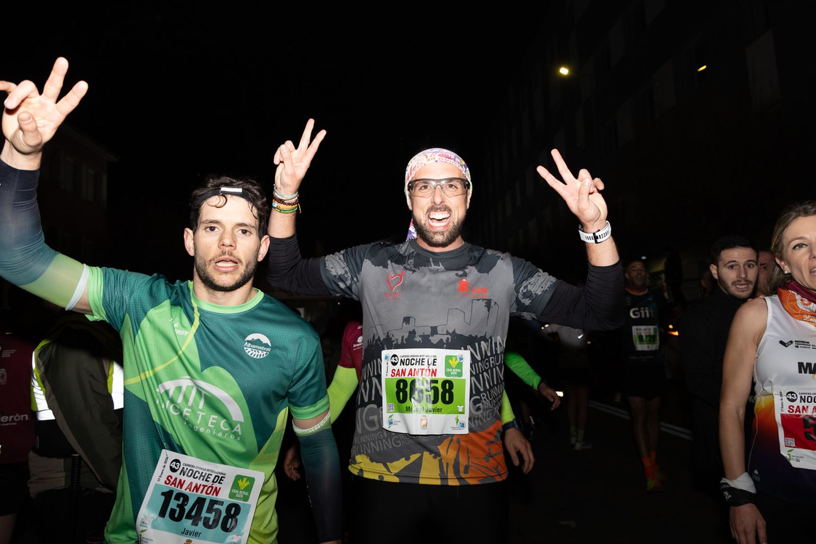 En imágenes: búscate en tu llegada a meta de la Carrera de San Antón 2026