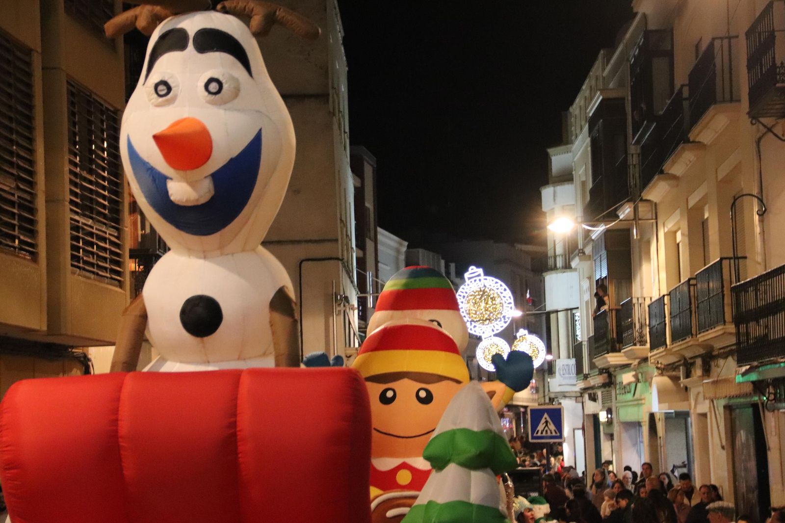 El encendido del alumbrado de Navidad en Montilla