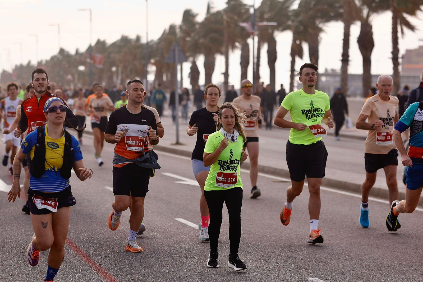La Brunch Run del Maratón de Málaga, en imágenes