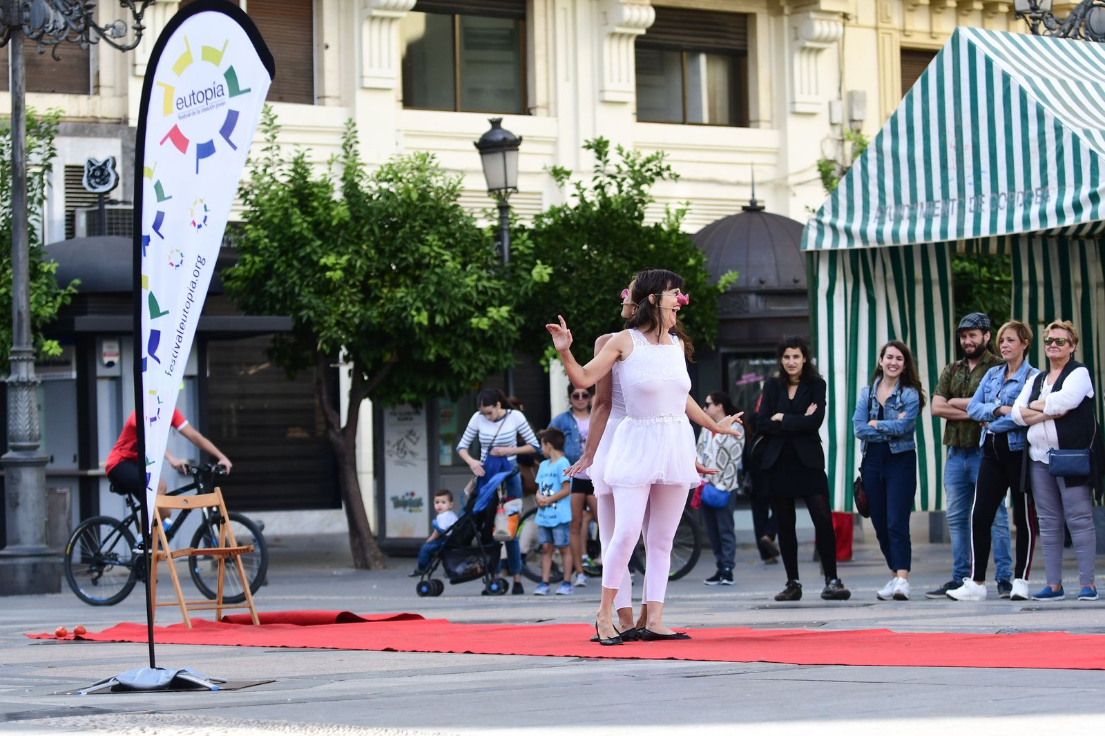 Una actividad de una edición de 'Eutopía' en Córdoba.