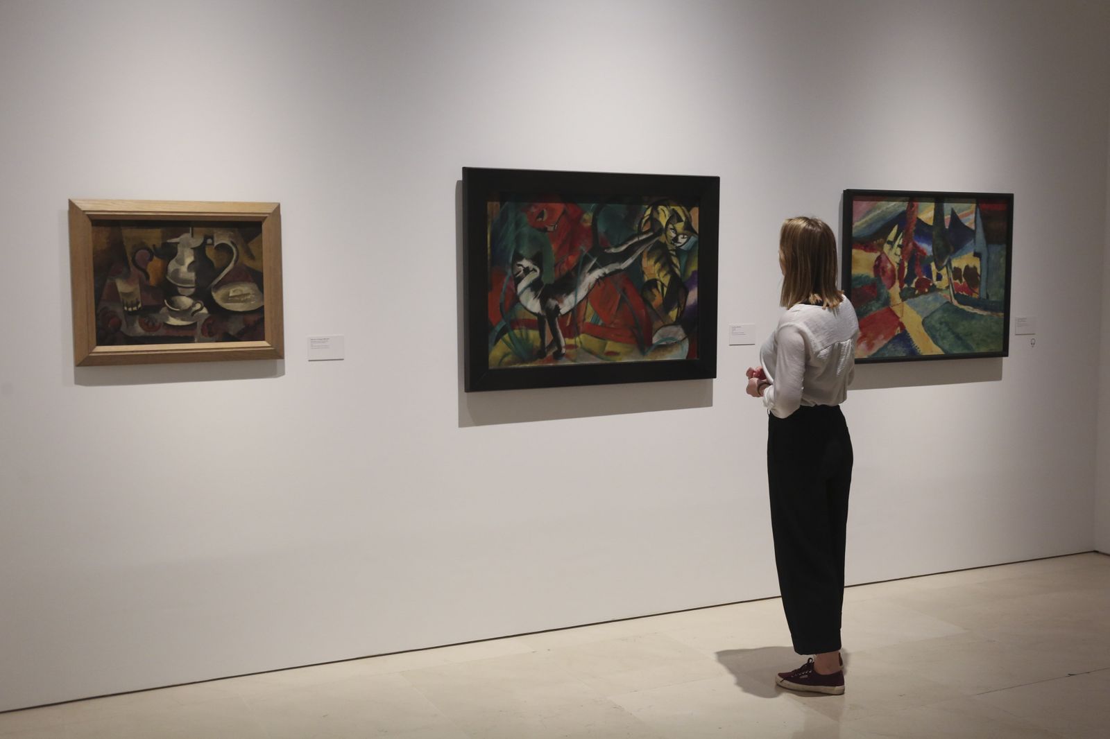 La nueva exposición temporal del Museo Picasso Málaga 'Genealogías del arte', en fotos