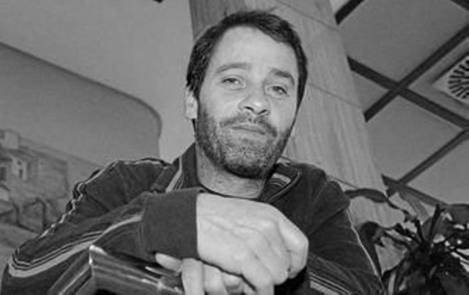 Juan Pablo Shuk, ayer durante la entrevista.