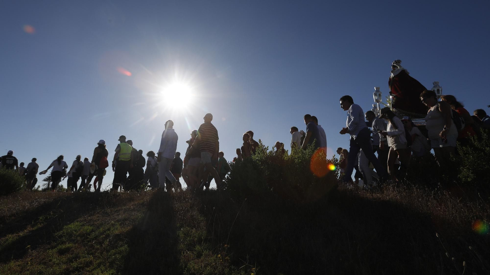 Las fotos de la llegada de la Virgen de la Luz a Tarifa
