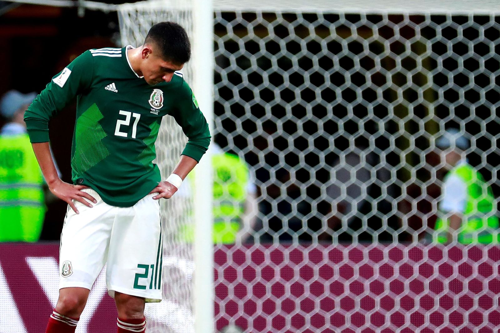 Las imágenes del México-Suecia