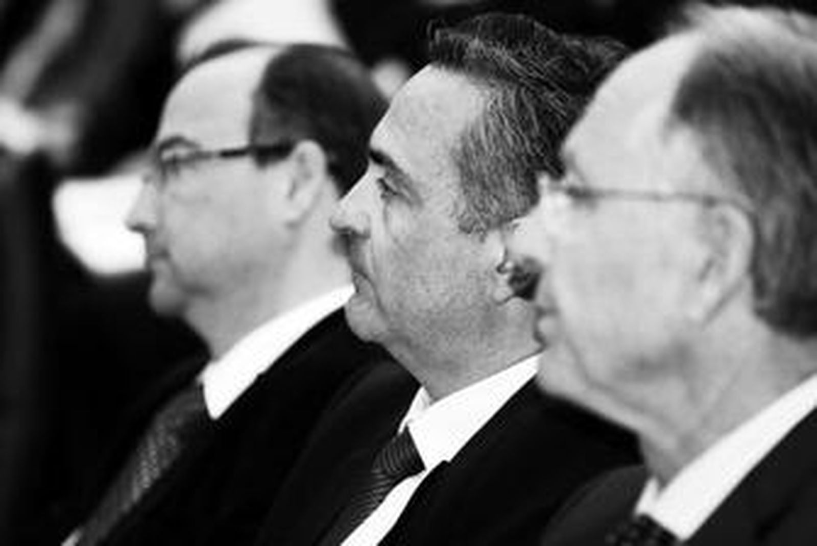 Juan Callejón, Juan Carlos Usero y Luis Rogelio Rodríguez-Comendador.