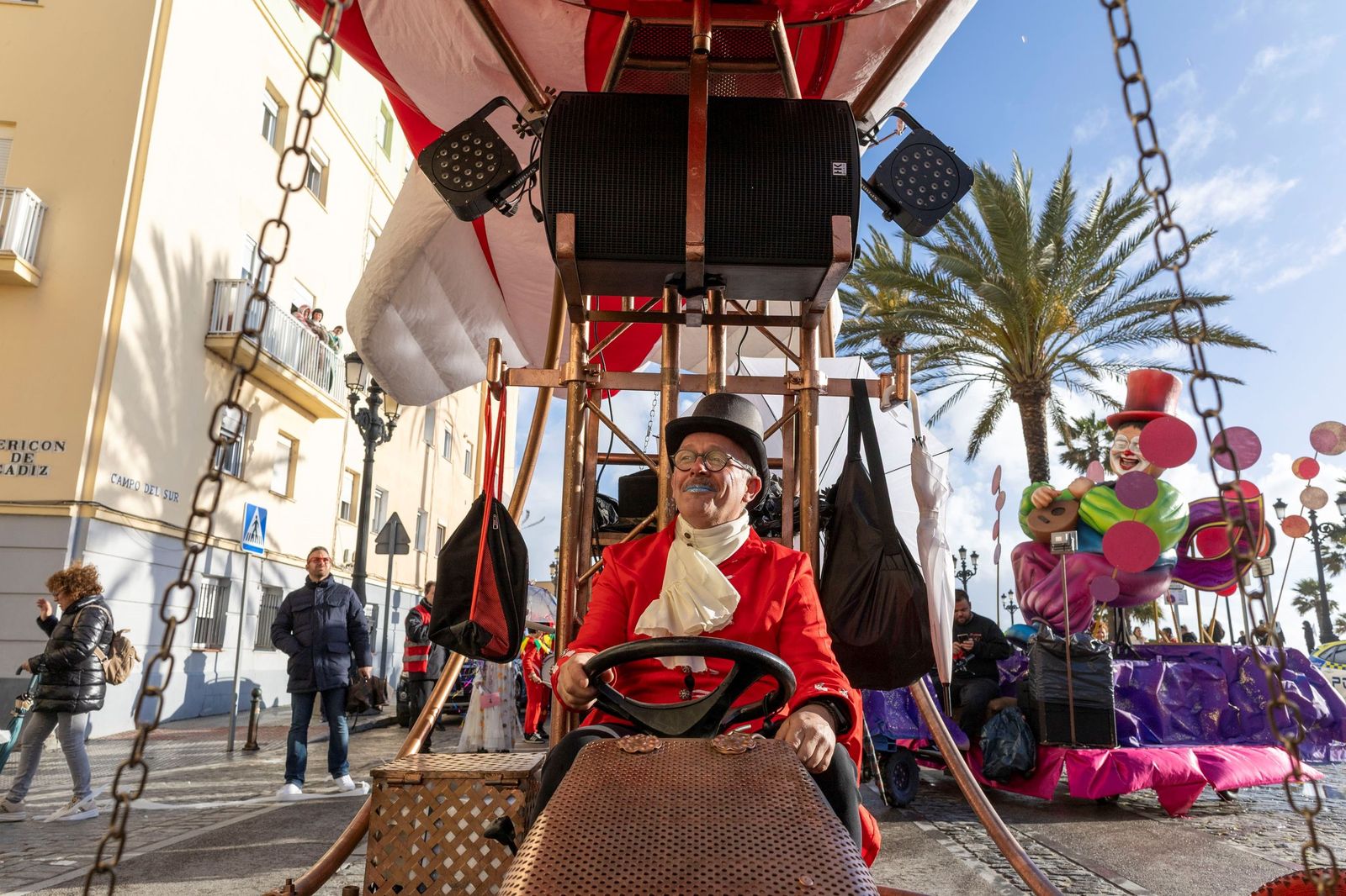 Una imagen de la Cabalgata del Humor de 2025.