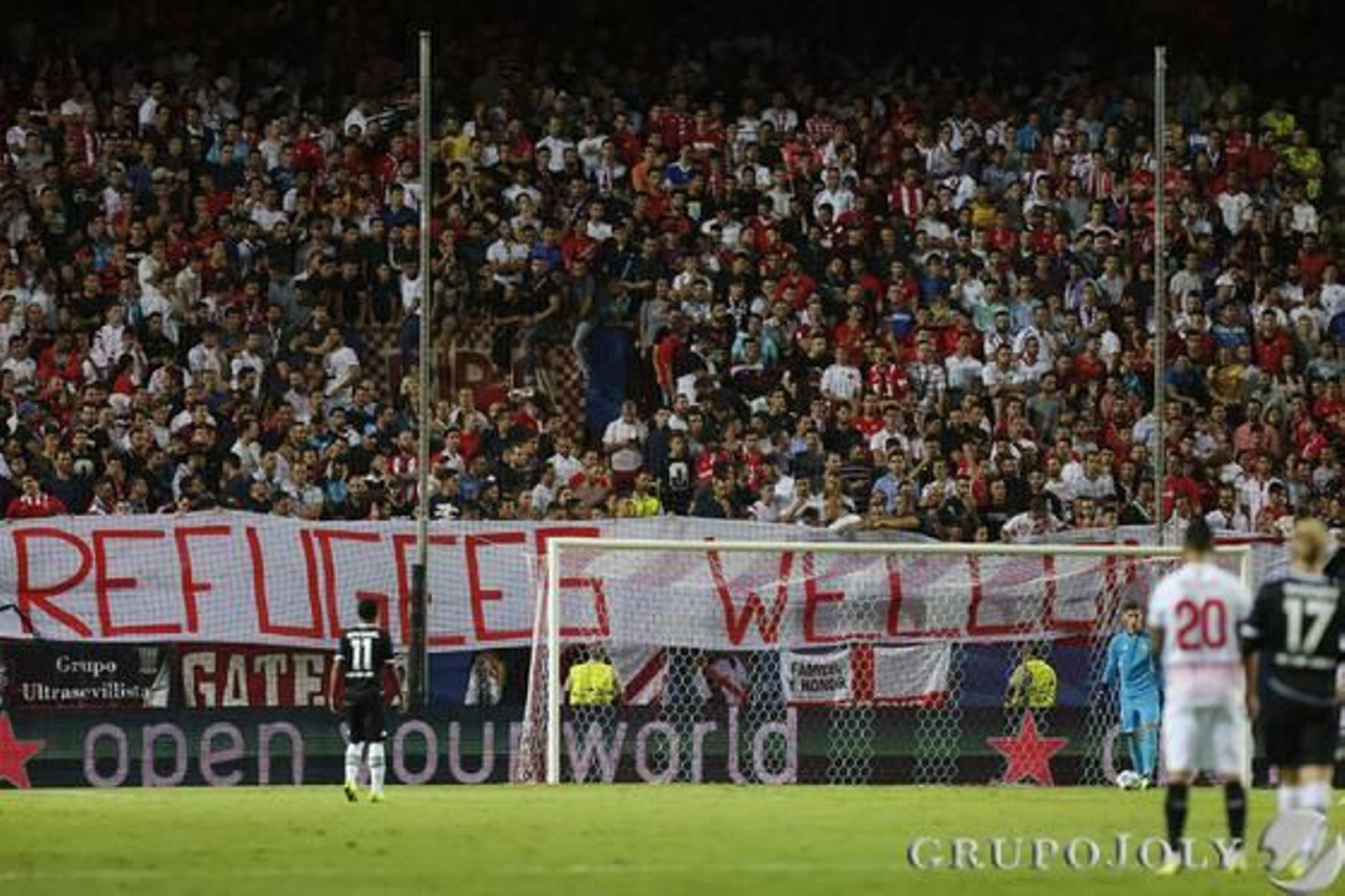 Las imágenes del Sevilla FC-Borussia Mönchengladbach