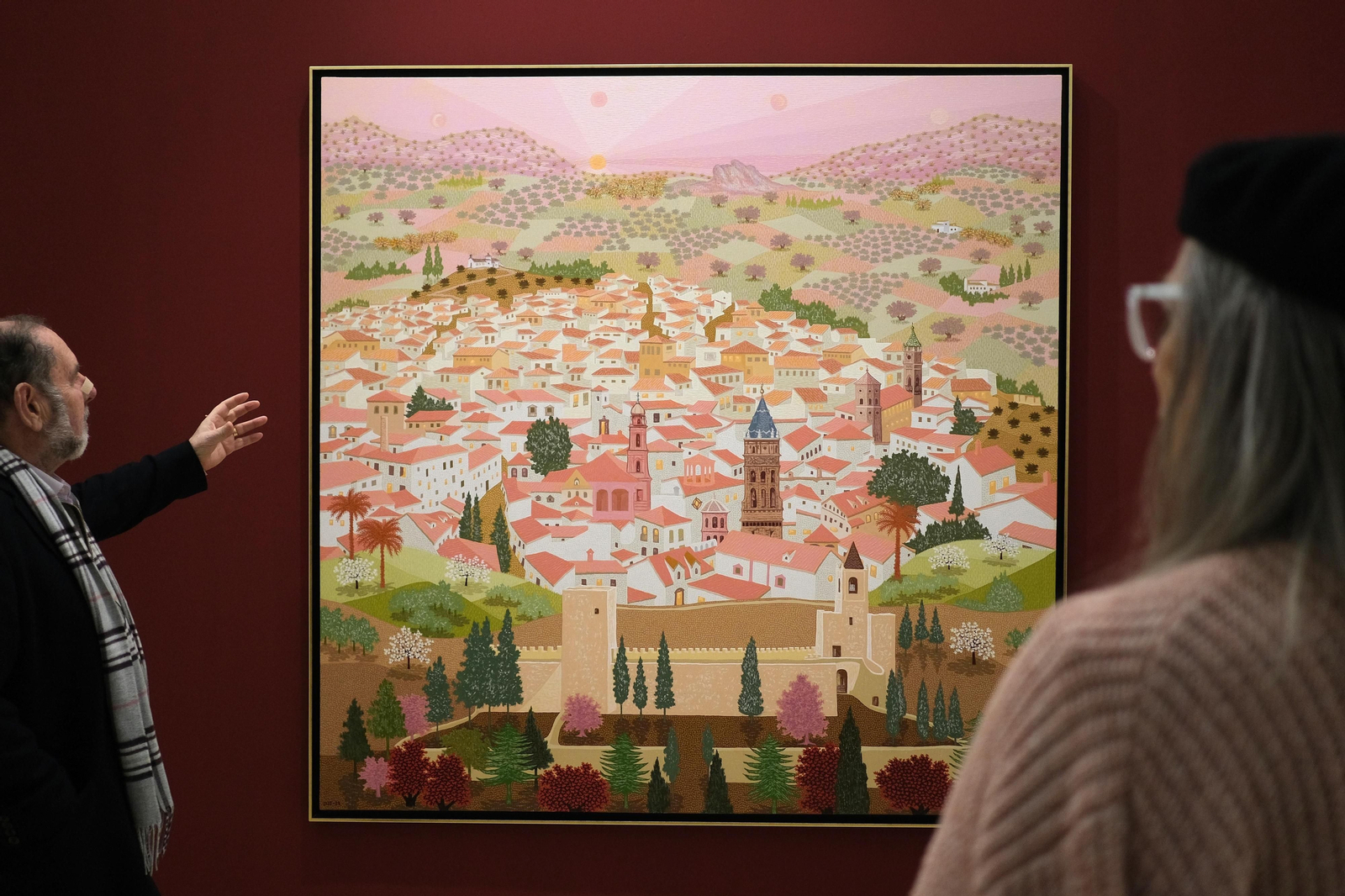 La exposición de Evaristo Guerra 'Paisajes', en fotos