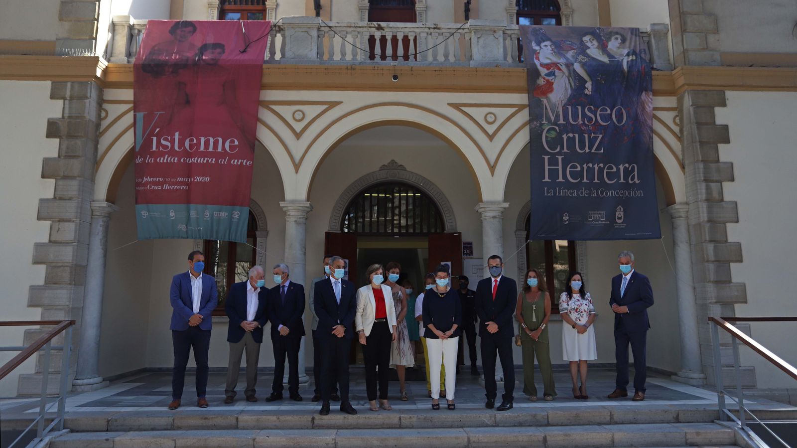 Visita de Arancha González Laya a La Línea y la Verja de Gibraltar