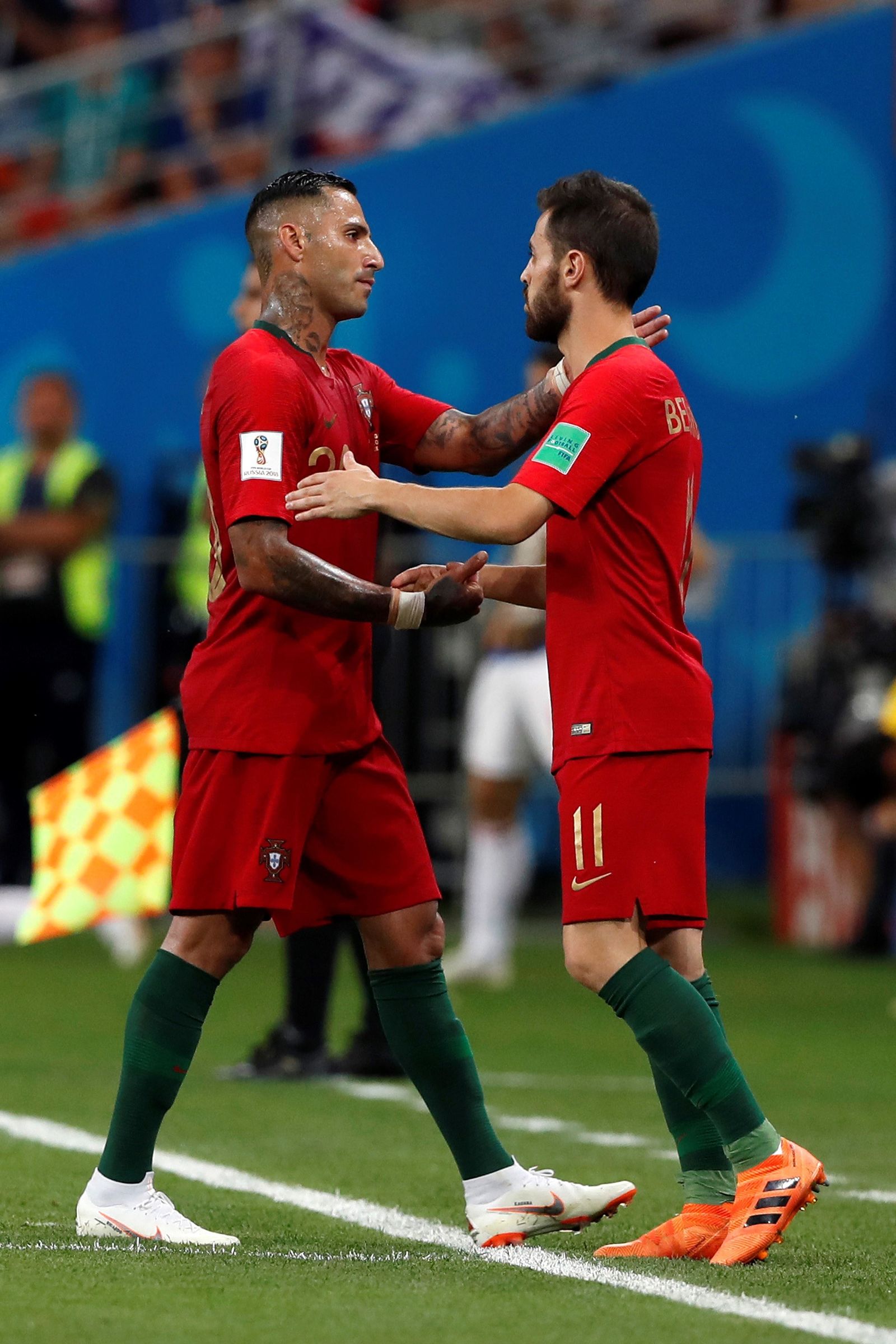 Las imágenes del Irán-Portugal