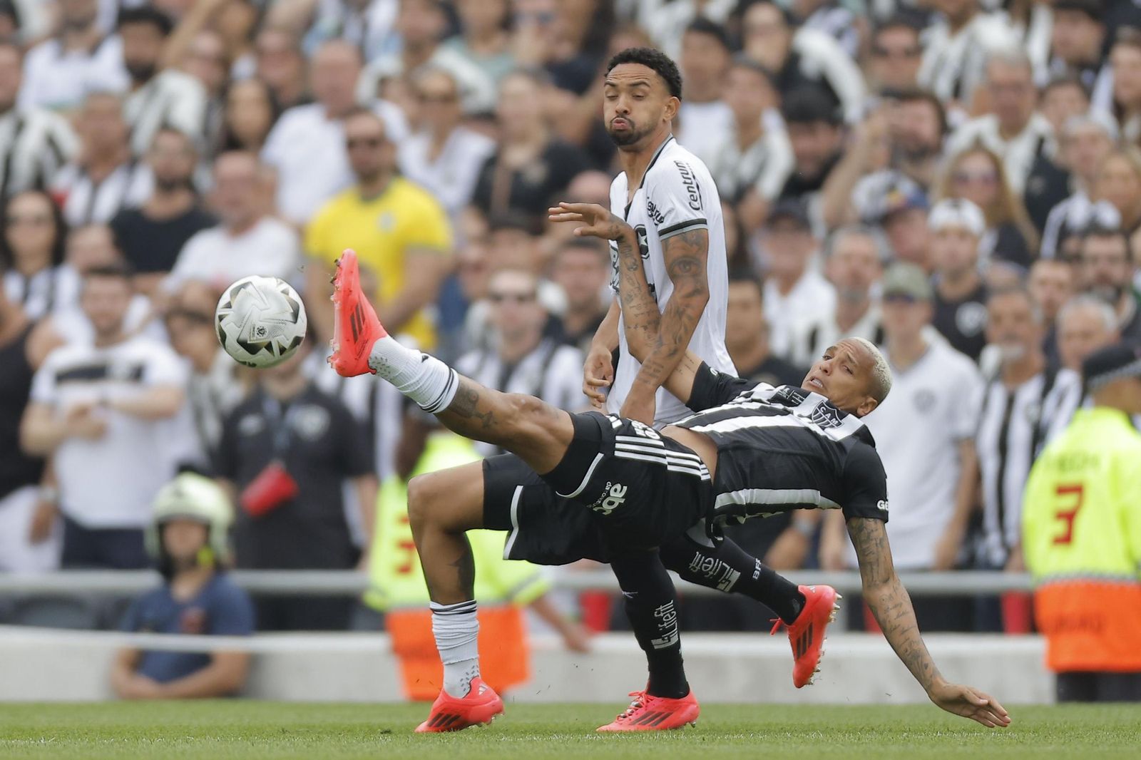 Las fotos de una final de la Libertadores histórica; Botafogo, campeón con 10, ante Atlético Mineiro