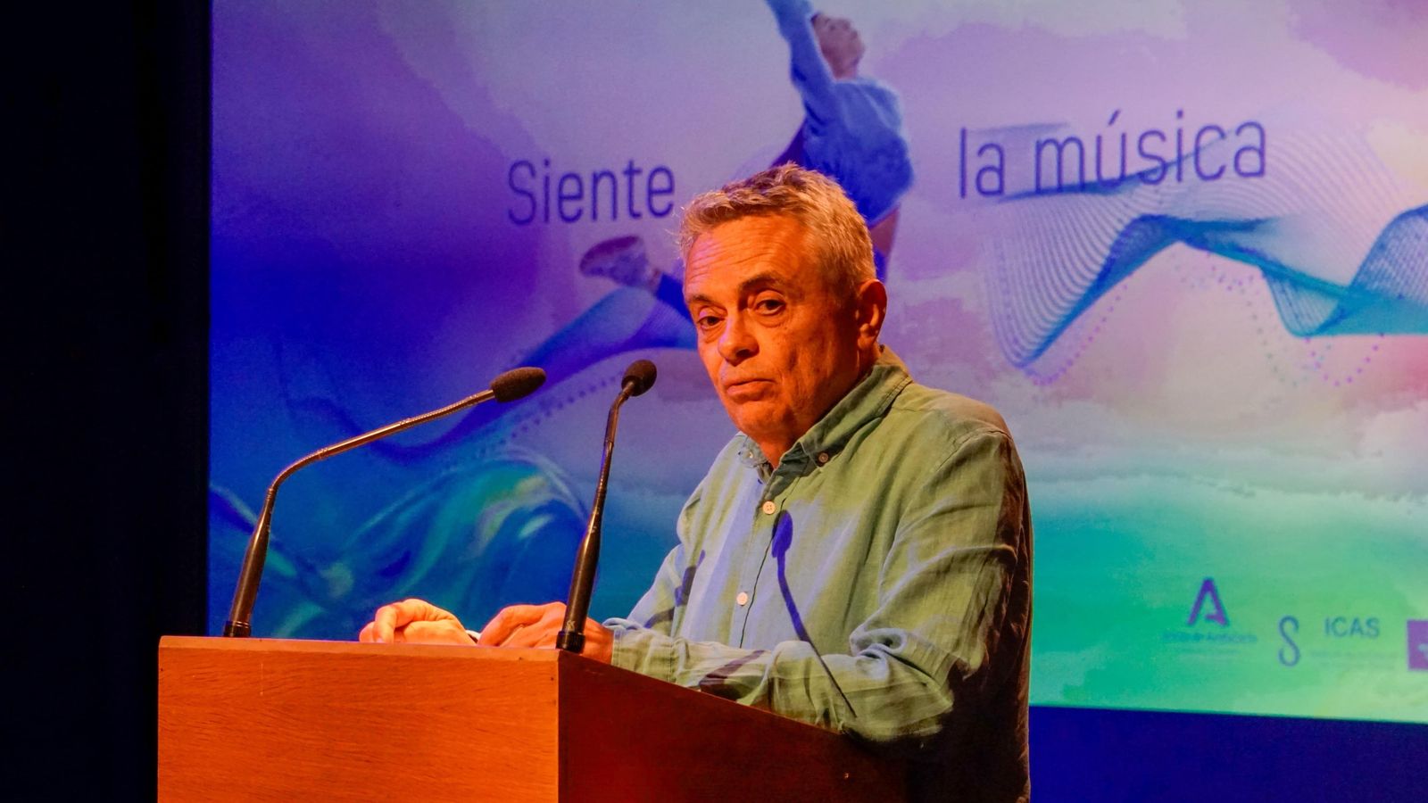 Juan Luis Pérez durante la presentación de la temporada