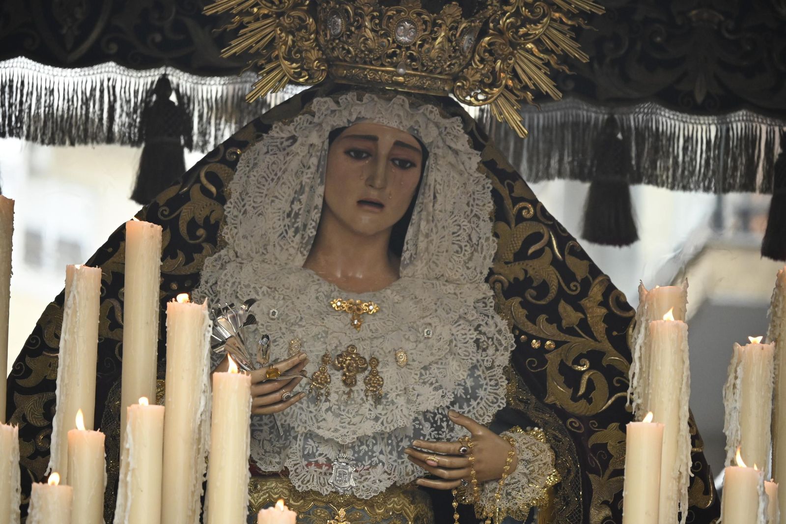 Extraordinaria de la Virgen del Valle de Huelva en imágenes