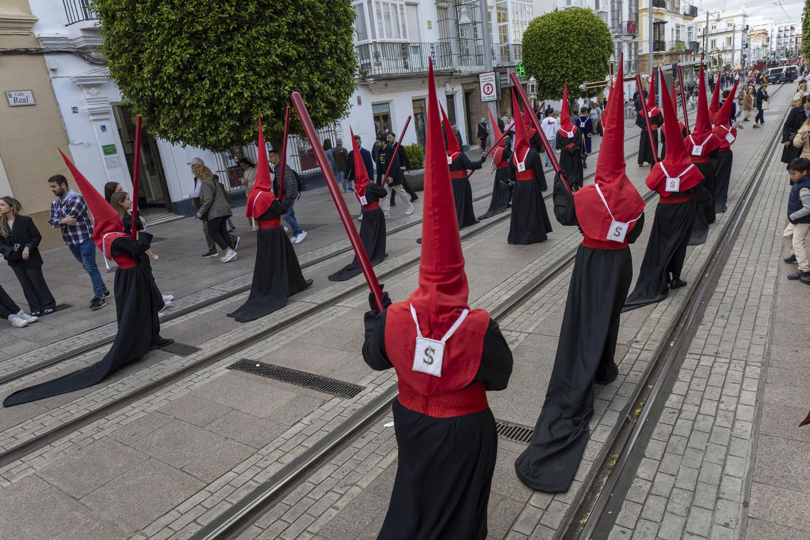 Las imágenes de la hermandad de Medinaceli en la Semana Santa de San Fernando 2025
