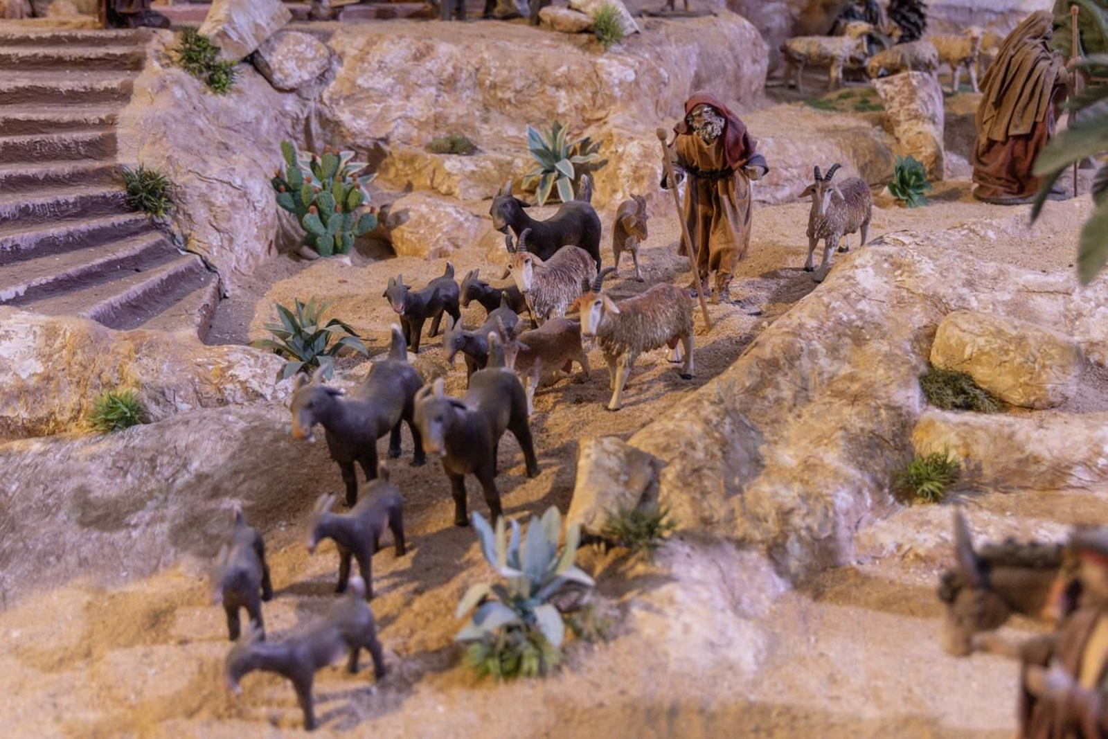 Así disfrutan en estas fechas cercanas a la Navidad los jienneses de la Ruta Belenística