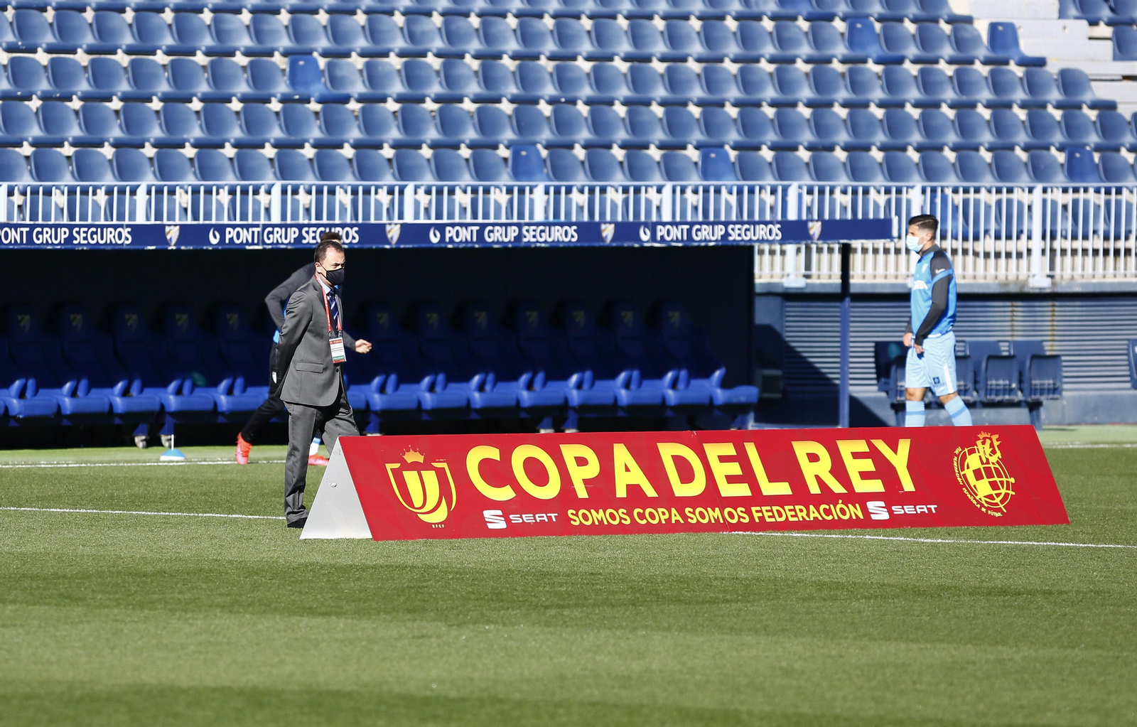 El Málaga CF-Granada, en fotos