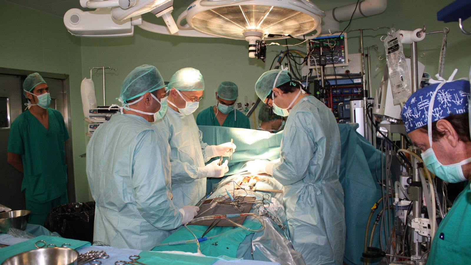 Una operación de corazón.