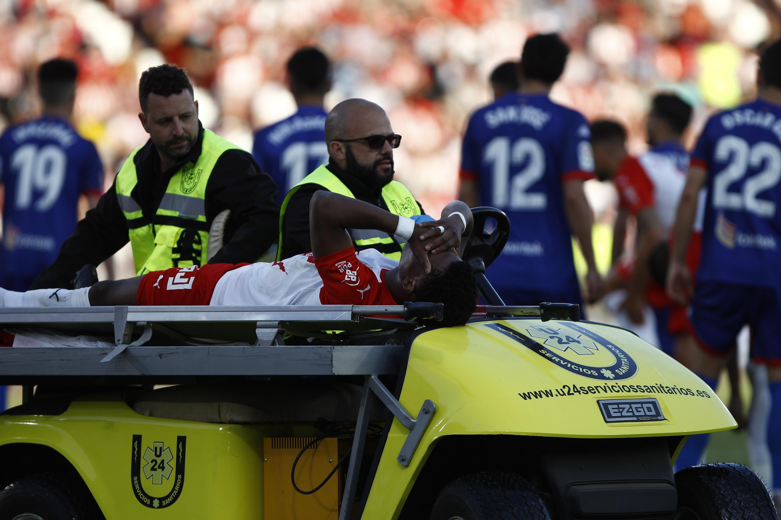 Imágenes del partido U.D. Almería-S.D. Amorebieta