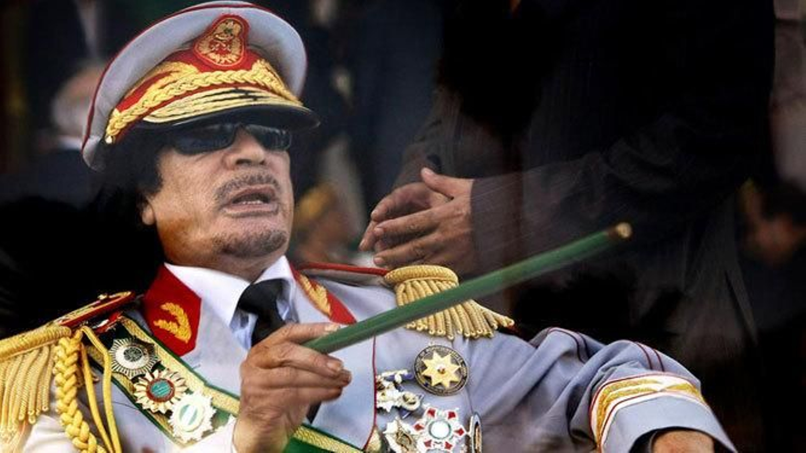 El sátrapa libio Muamar el Gadafi (1942-2011), una sombra permanente en el relato de 'El regreso'.