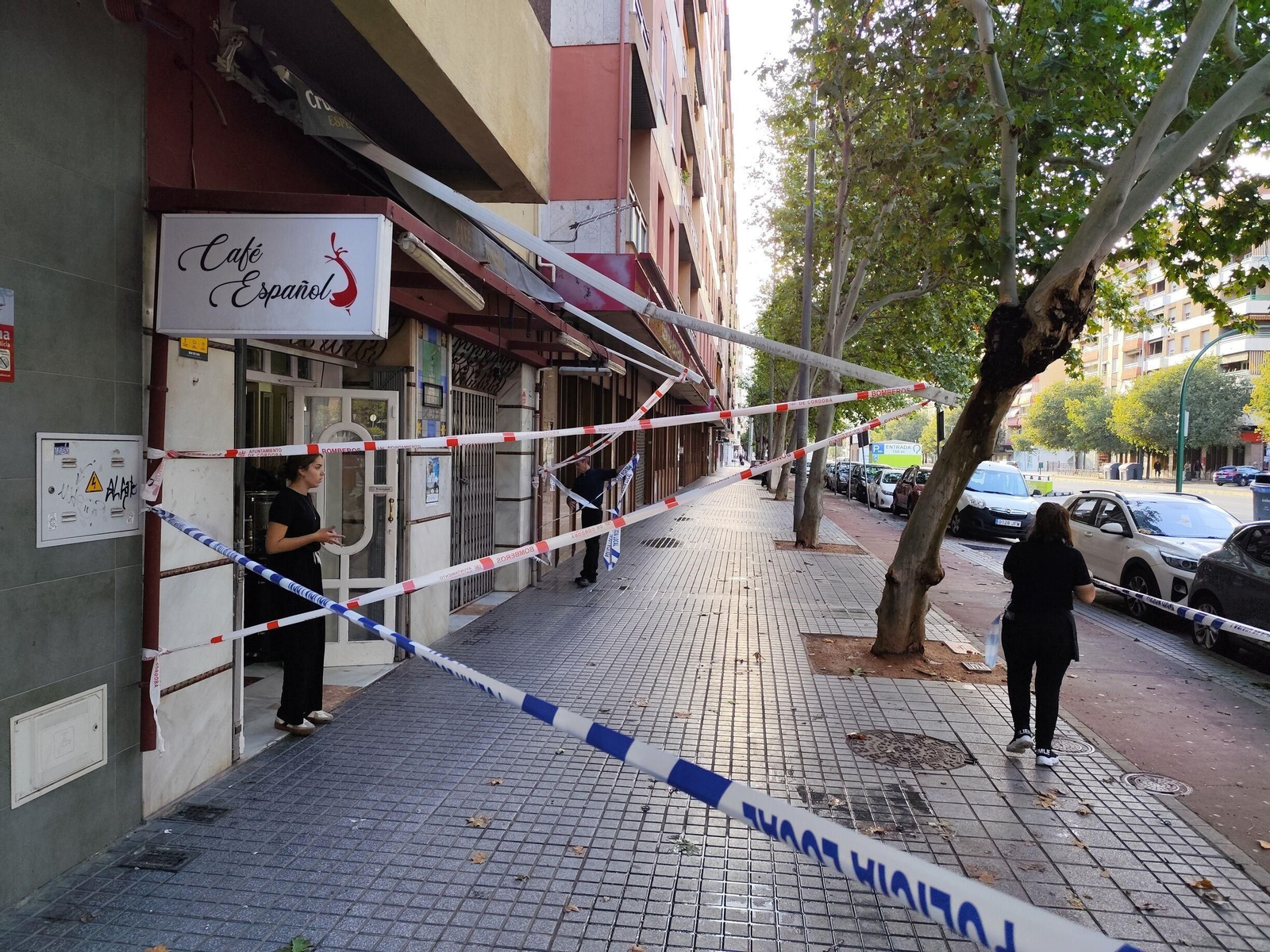 El rastro que deja la borrasca Claudia en Córdoba: anegaciones, árboles caídos y destrozos