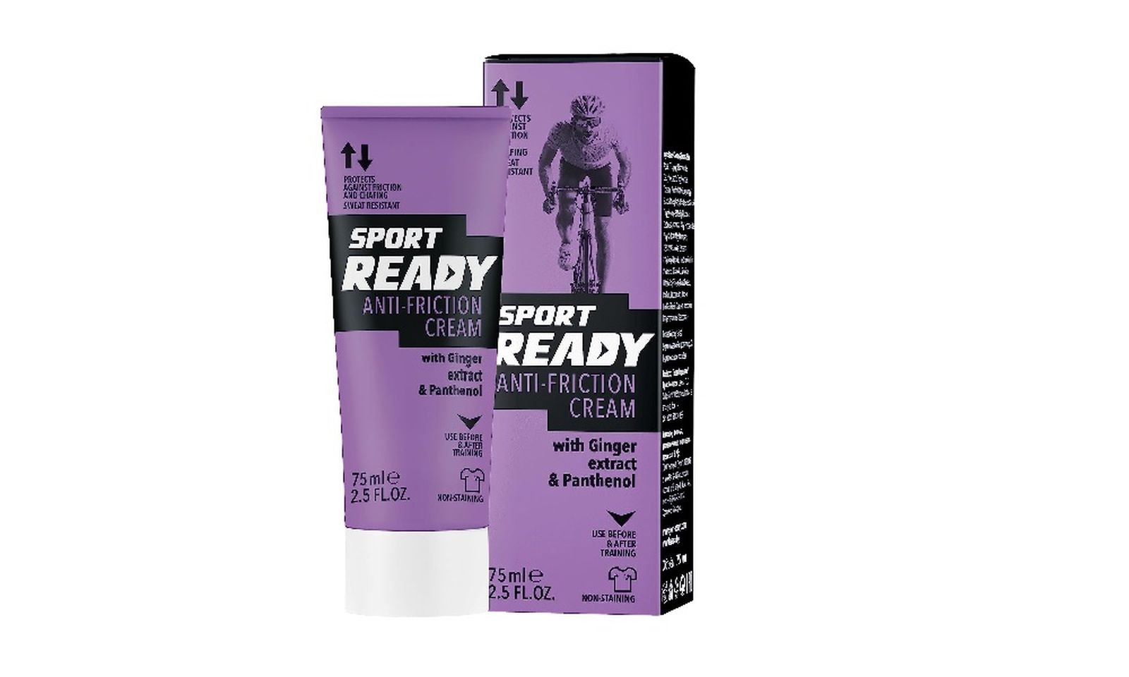Crema antifricción resistente al sudor SPORT READY