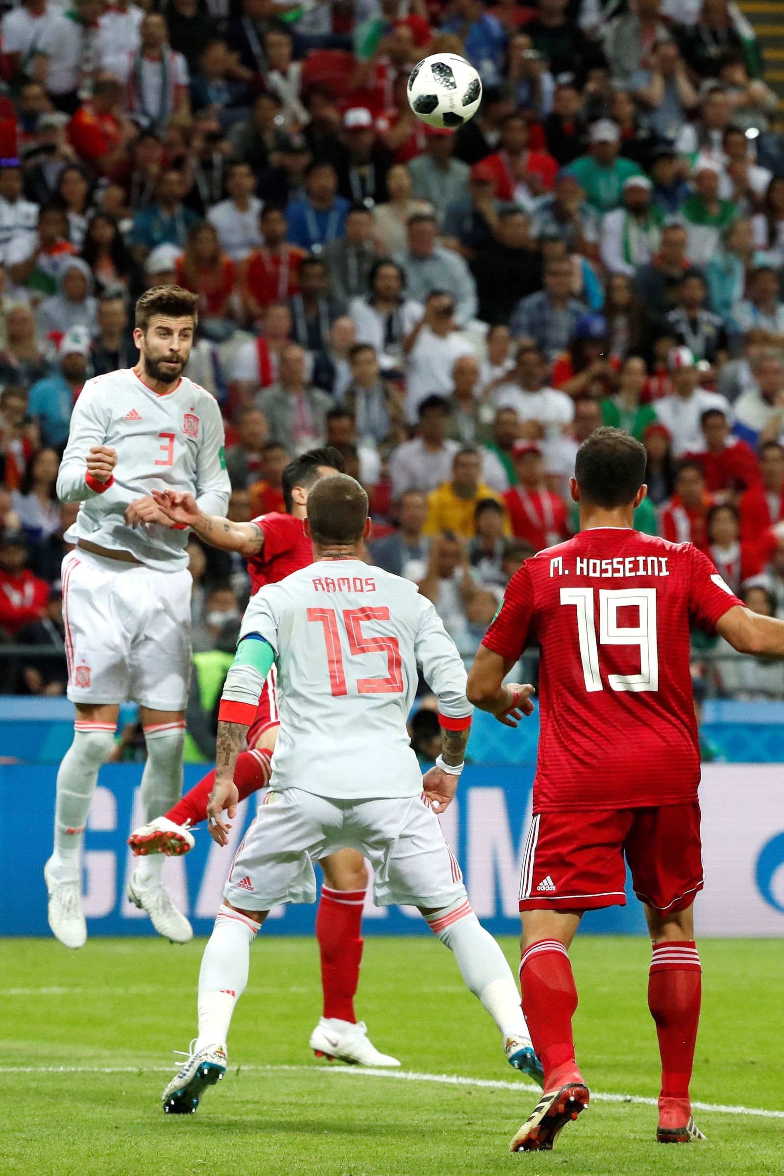 Las imágenes del Irán-España