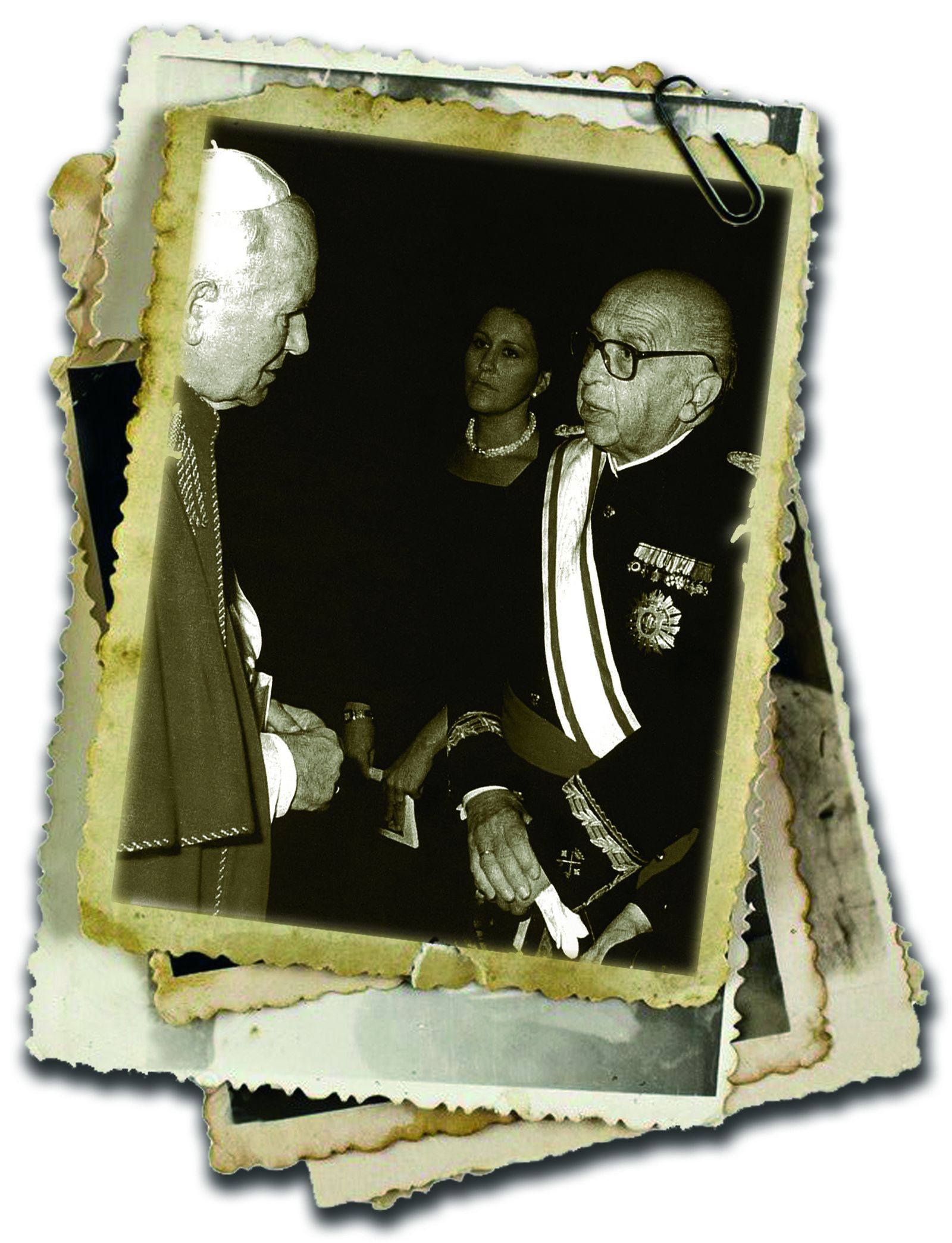 Miguel Vizcaino y el papa Juan Pablo II