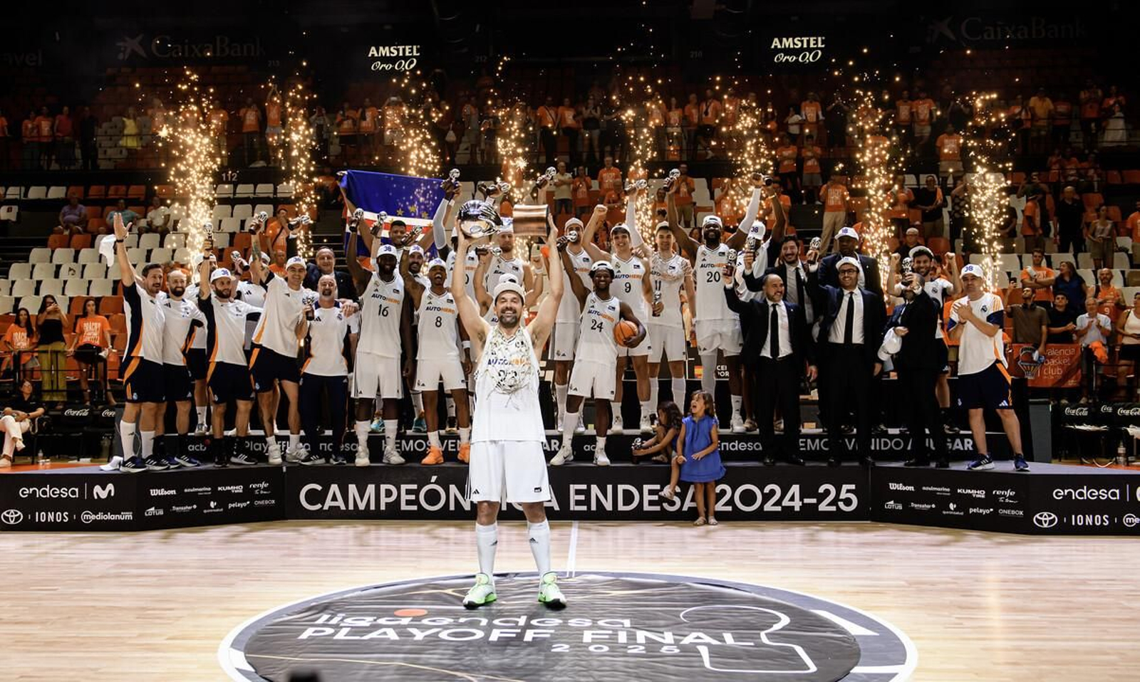 Las fotos del título del Real Madrid en baloncesto