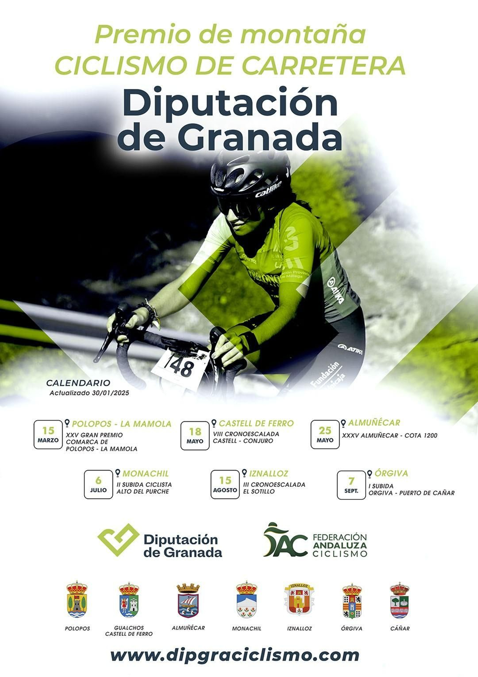 Cartel anunciador de la prueba