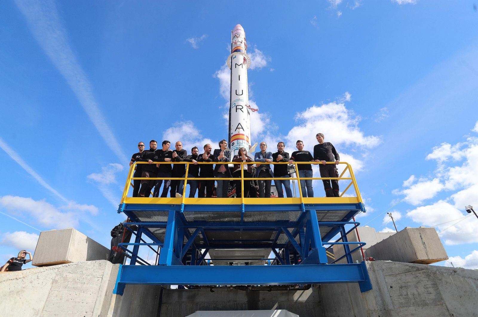 Imágenes del Cohete Miura 1